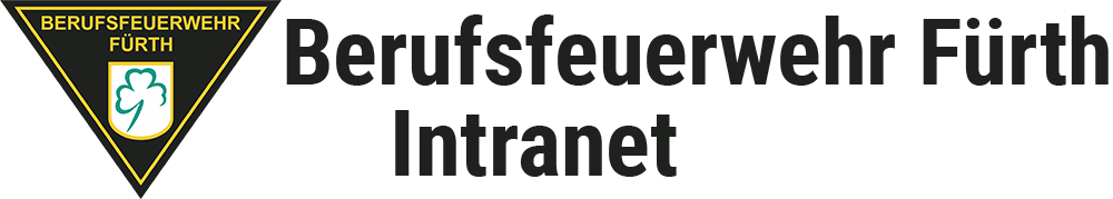 Berufsfeuerwehr Fürth - Intranet