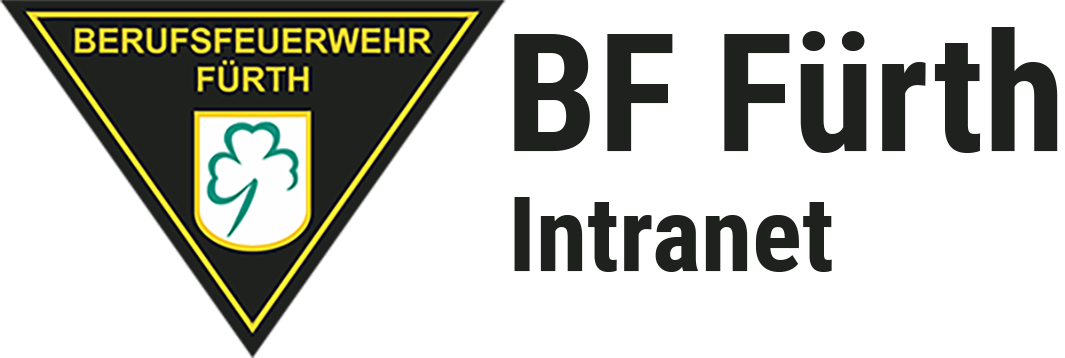 Berufsfeuerwehr Fürth - Intranet
